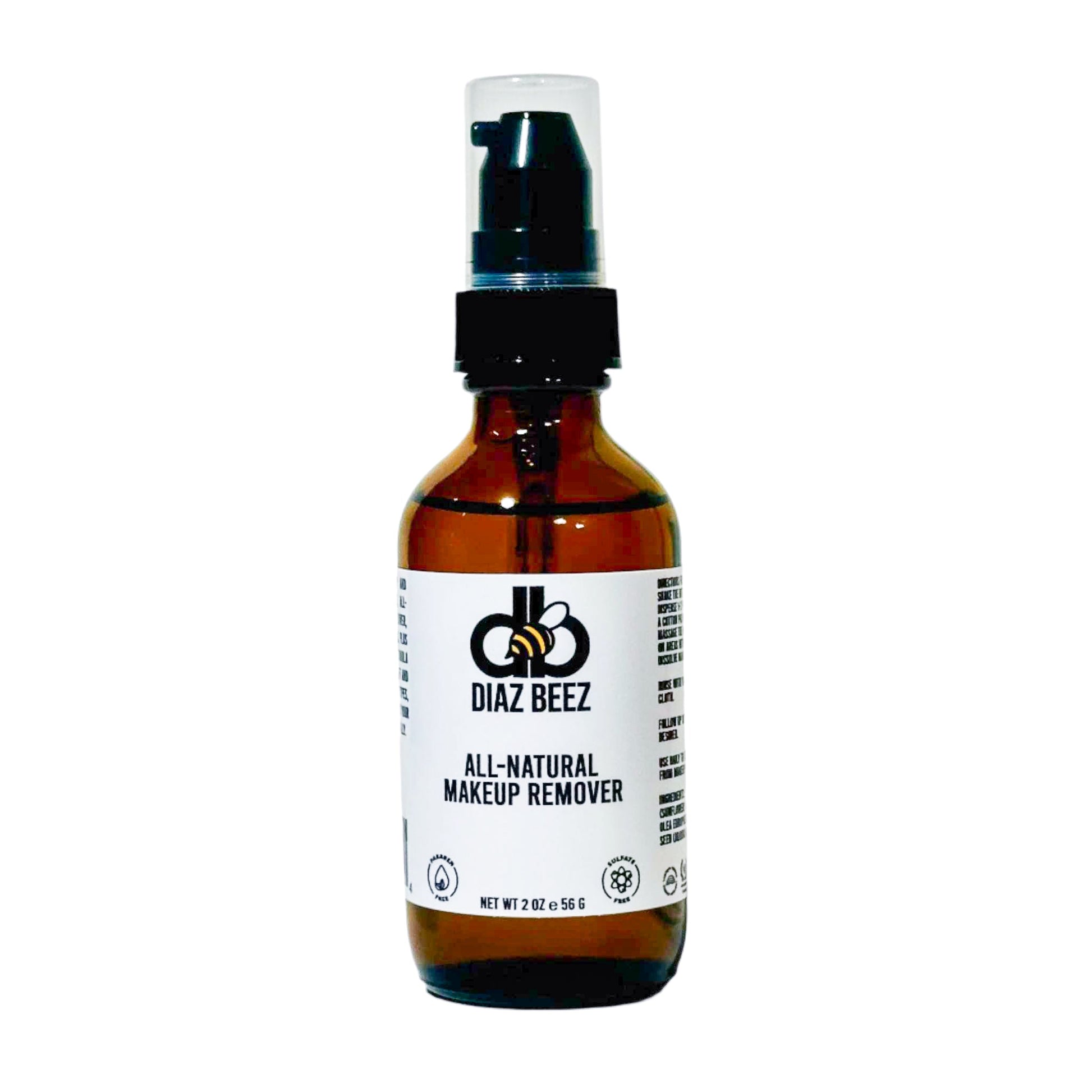 All-Natural Makeup Remover - Diaz Beez ~ Blessings Grow Meadows
