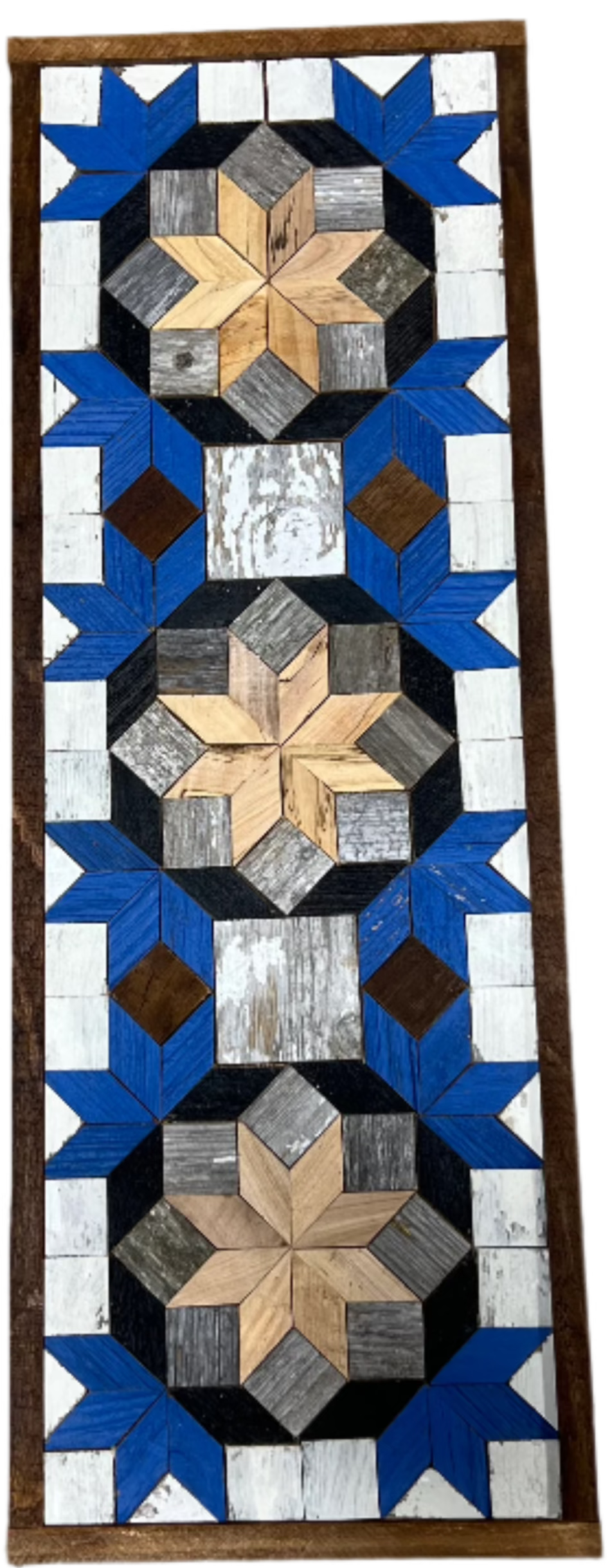 Amish Handmade Barn Quilt - Banner (10.5 in x 30 in)