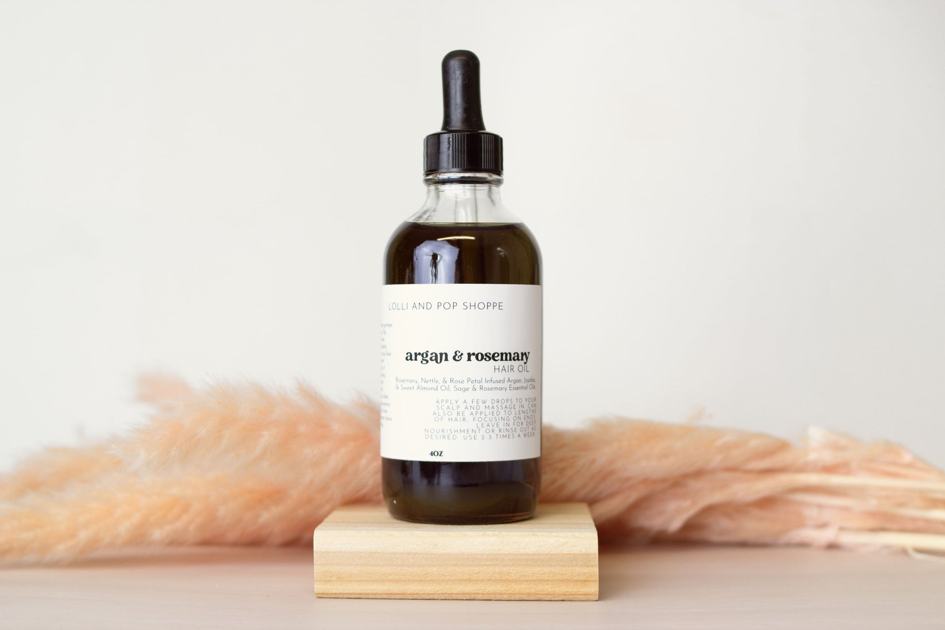 Argan & Rosemary Hair Oil - Blessings Grow Meadows