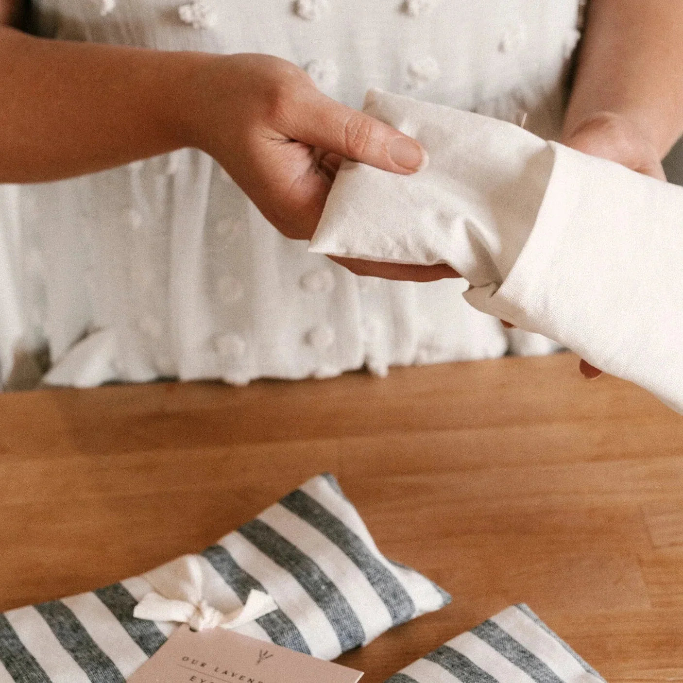 Lavender Eye Pillow Heating & Cooling Pad | Fabric Varies | Our Lavender Co - BuyNebraska.com ~ Blessings Grow Meadows