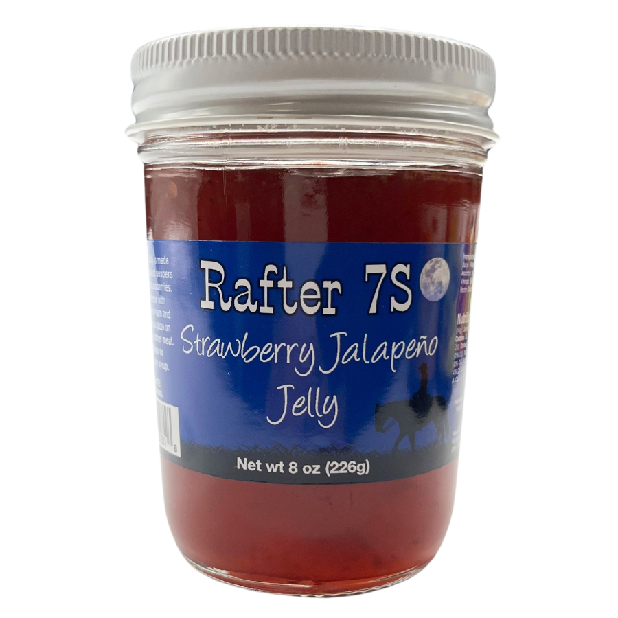 Strawberry Jalapeno Jelly | 8 oz | Rafter 7S - BuyNebraska.com ~ Blessings Grow Meadows