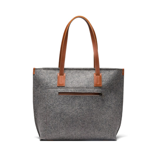 Kyrgies Handmade Wool Tote - Blessings Grow Meadows -