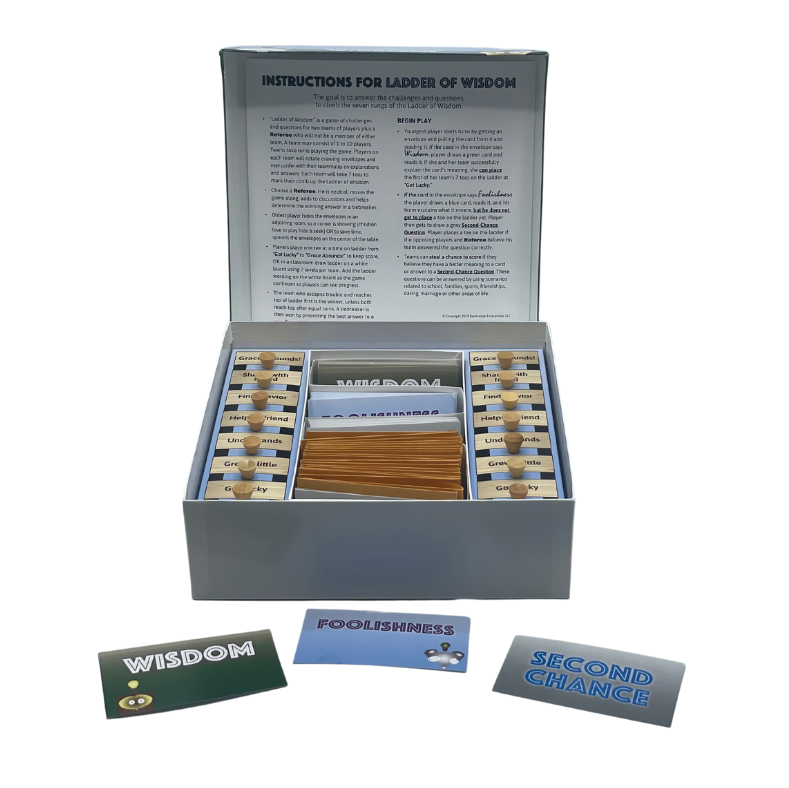 Ladder of Wisdom | Christian Family Game | Sandra Lee Enterprises LLC - BuyNebraska.com ~ Blessings Grow Meadows