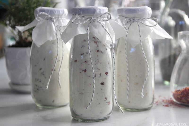 Lavender Coconut Milk Bath - Blessings Grow Meadows -