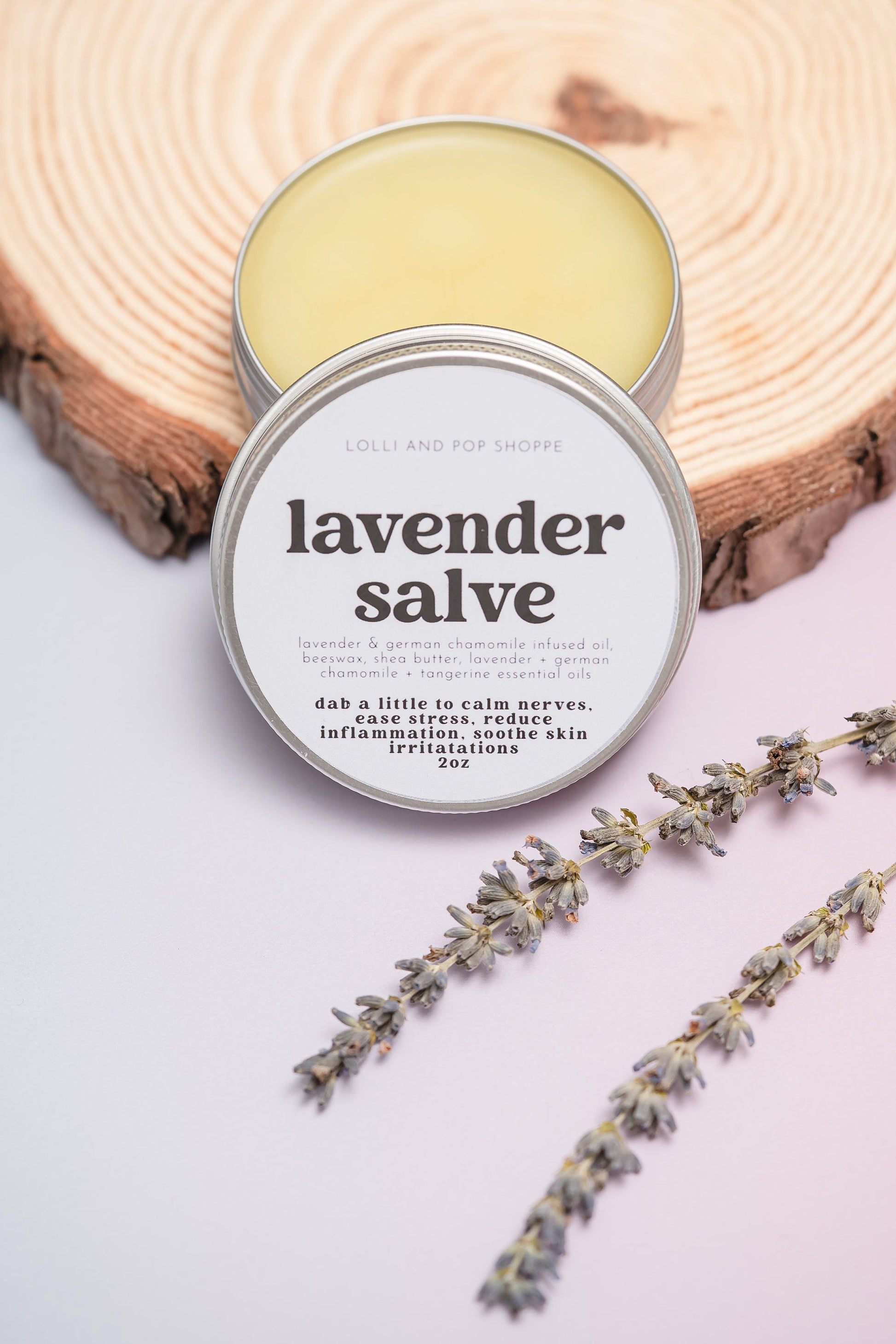 Lavender Salve - Blessings Grow Meadows -