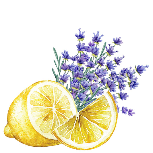 Rustic Strength multi-purpose spray cleaner with lemon and lavender scent, featuring a spray bottle with a clean, fresh label.