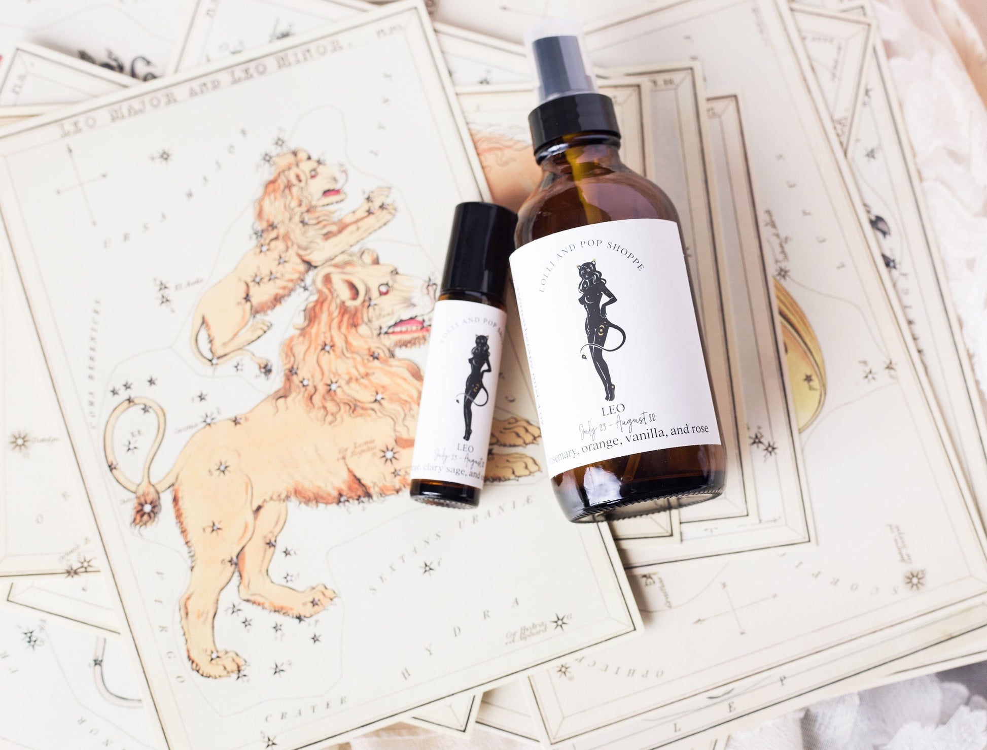 Leo Aromatherapy Spray and Roller Set - Blessings Grow Meadows -