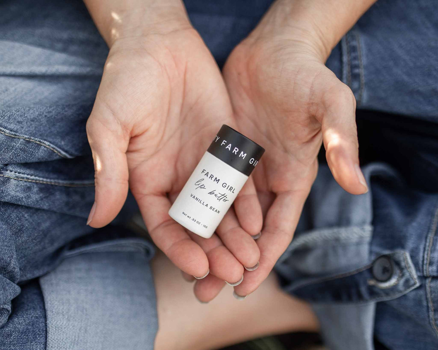 Vanilla Bean Tallow Lip Butter in Eco-Friendly Travel Tubes - Blessings Grow Meadows