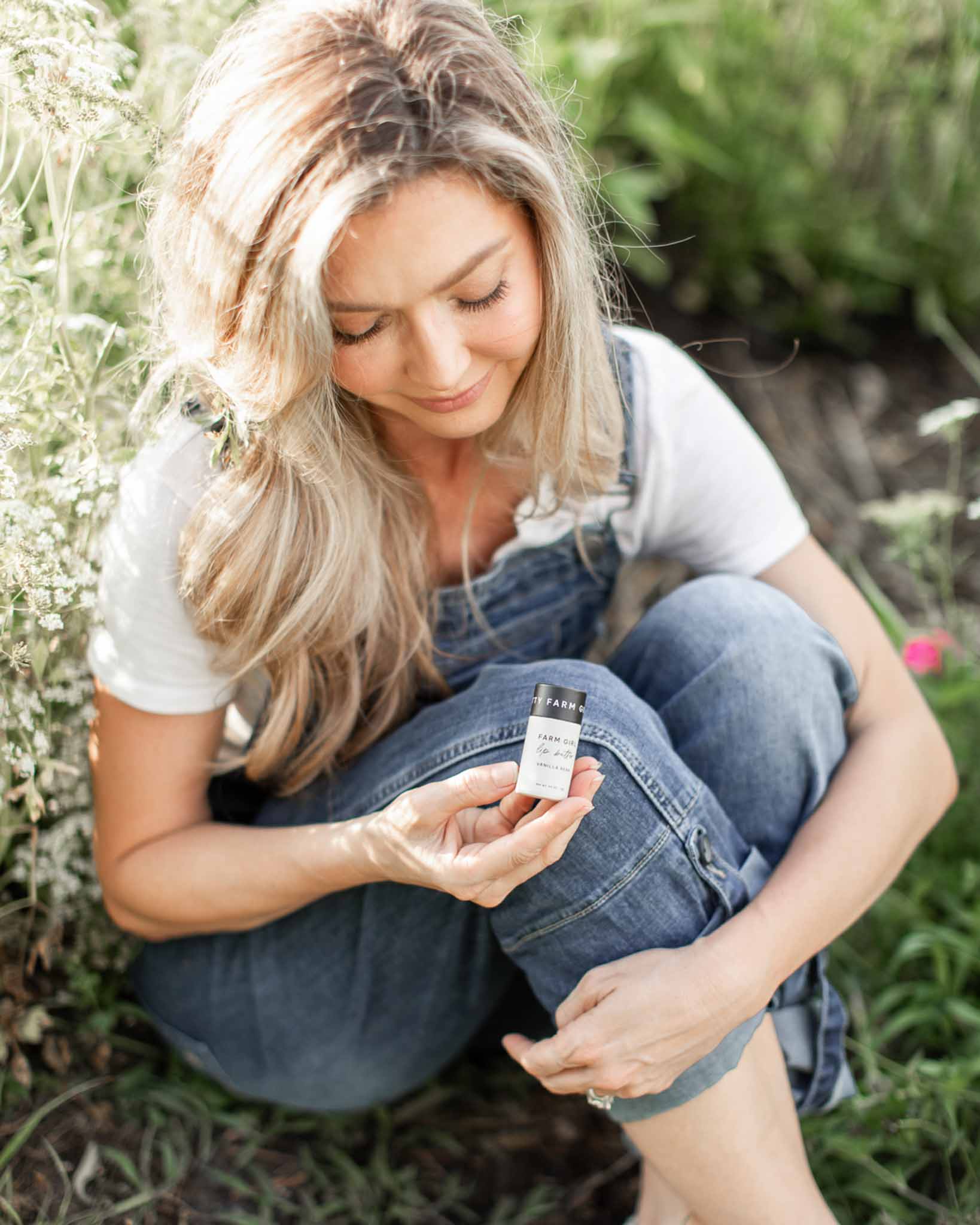 Vanilla Bean Tallow Lip Butter in Eco-Friendly Travel Tubes - Blessings Grow Meadows