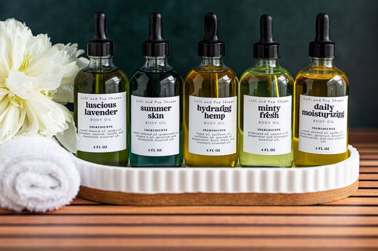 Luscious Lavender Body Oil - Blessings Grow Meadows -