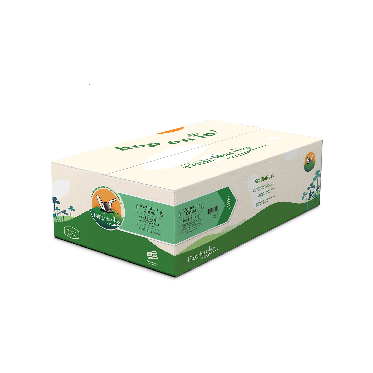 Rabbit Hole Hay Ultra Premium Mountain Grass - Rabbit Hole Hay ~ Blessings Grow Meadows