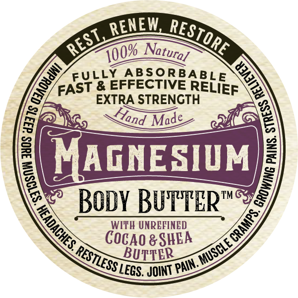 Magnesium body butter by Roots and Leaves LLC, creamy moisturizing body butter with magnesium for skin nourishment.