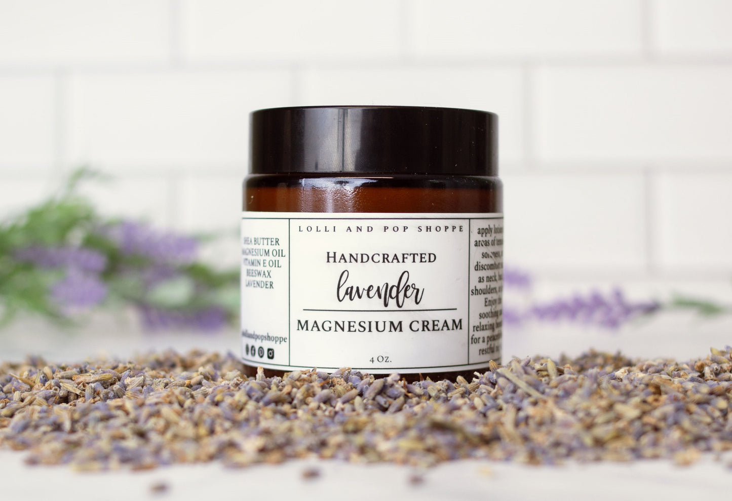 Magnesium Cream - Blessings Grow Meadows -