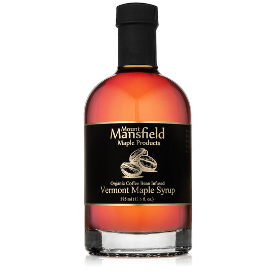Coffee Bean Infused Vermont Maple Syrup - Mount Mansfield Maple Products ~ Blessings Grow Meadows