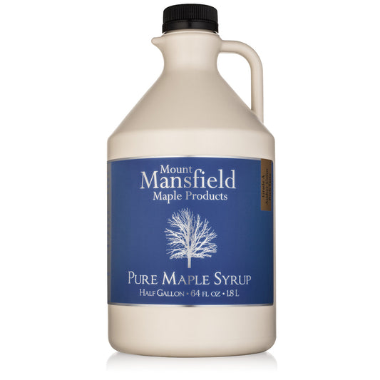 Pure Vermont Maple Syrup- Plastic Jug - Mount Mansfield Maple Products ~ Blessings Grow Meadows