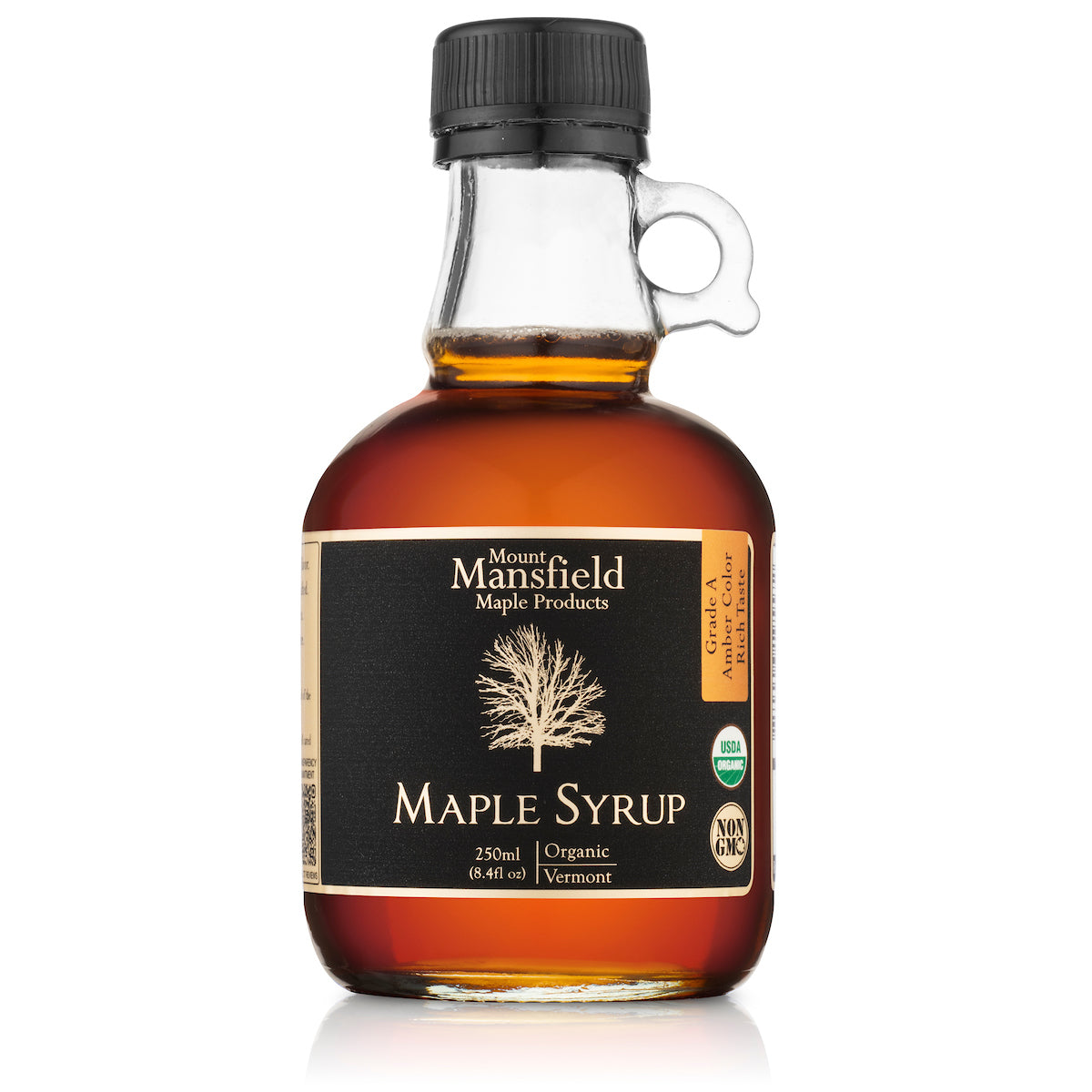 Organic Pure Vermont Maple Syrup- Glass Jug - Mount Mansfield Maple Products ~ Blessings Grow Meadows