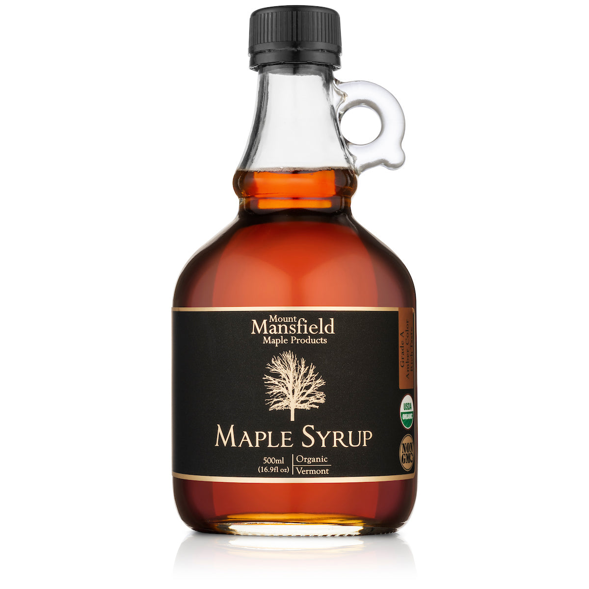 Organic Pure Vermont Maple Syrup- Glass Jug - Mount Mansfield Maple Products ~ Blessings Grow Meadows