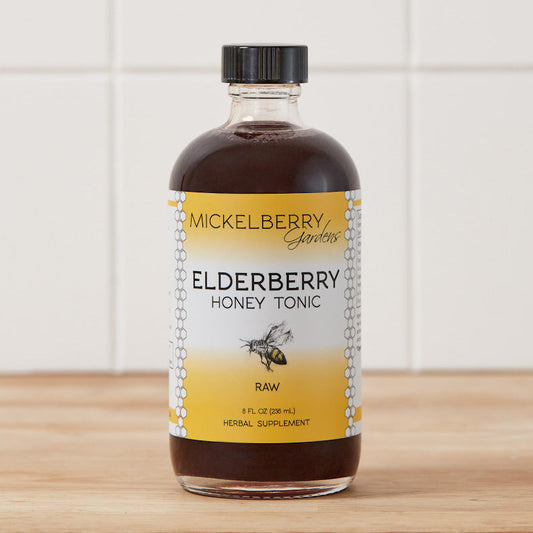 Elderberry Honey Tonic - Mickelberry Gardens ~ Blessings Grow Meadows