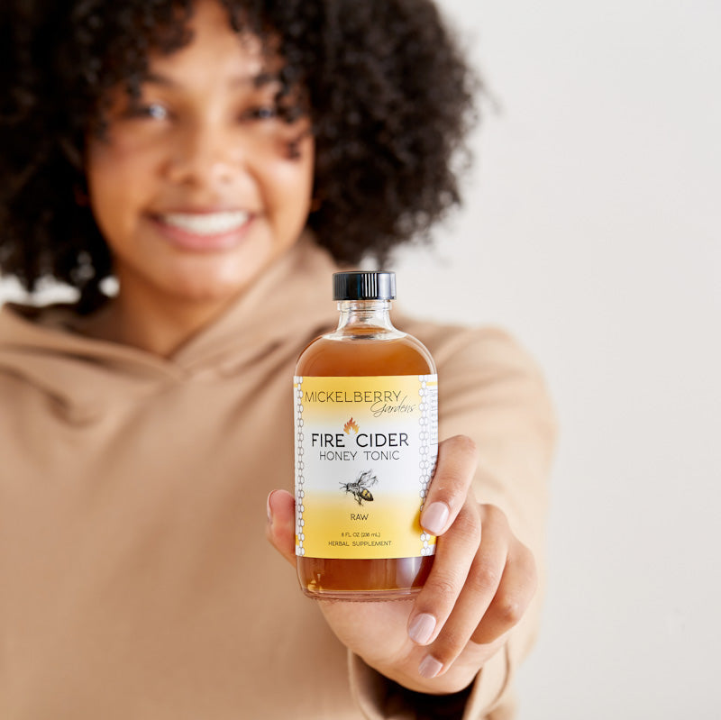 Fire Cider Honey Tonic - Mickelberry Gardens ~ Blessings Grow Meadows