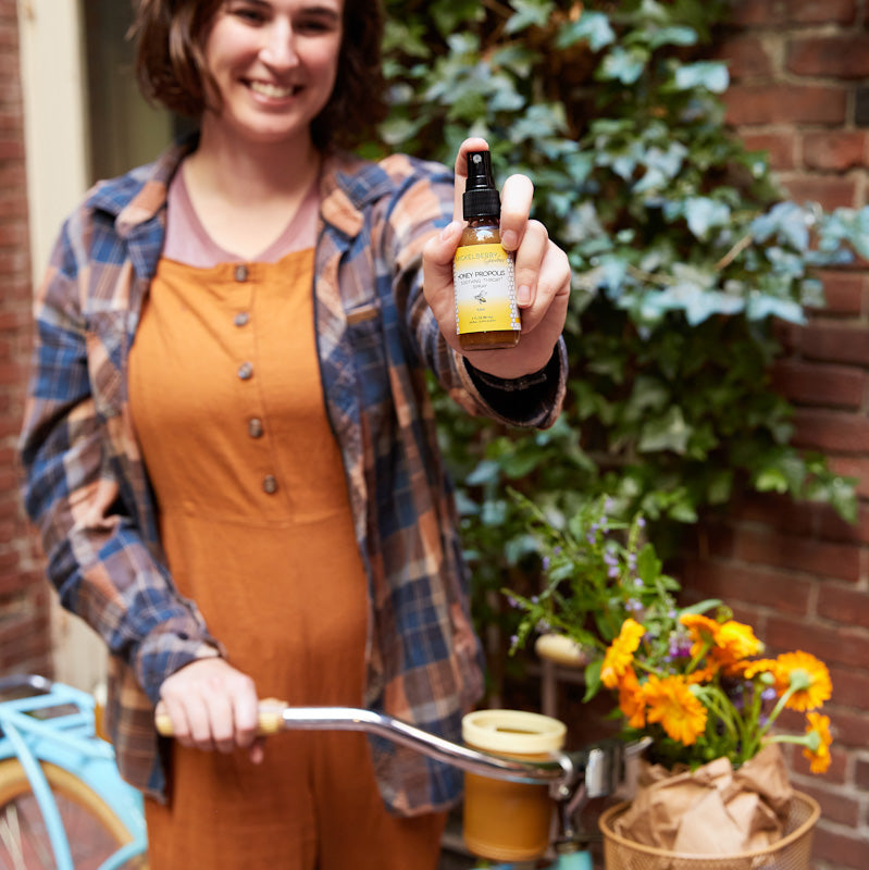 Honey Propolis Throat Spray - Mickelberry Gardens ~ Blessings Grow Meadows
