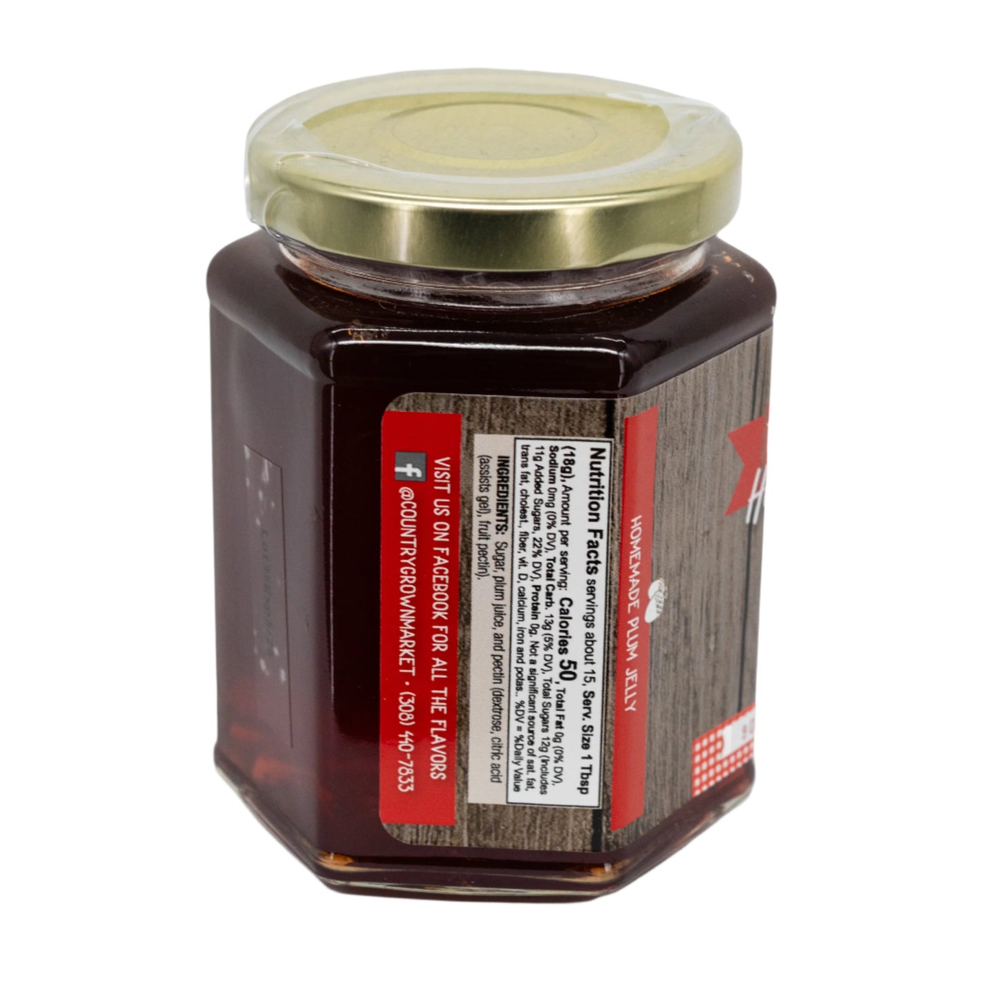 Plum Jelly | 9 oz | Nutt Family Jams & Jellies - BuyNebraska.com ~ Blessings Grow Meadows