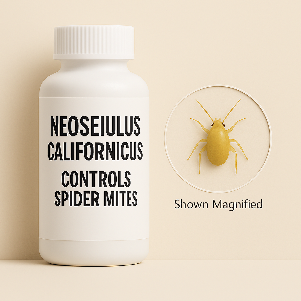 Neoseiulus californicus Treatment Bottles - Blessings Grow Meadows -