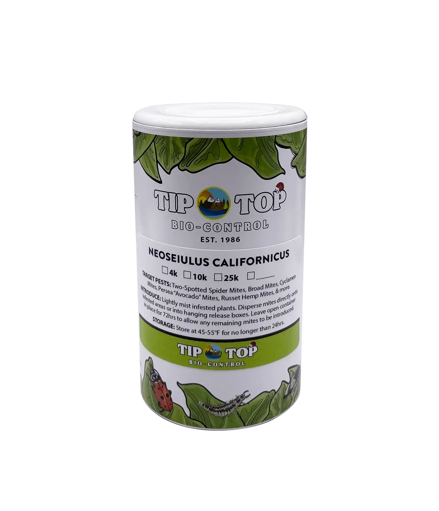 Neoseiulus californicus Treatment Bottles - Blessings Grow Meadows -