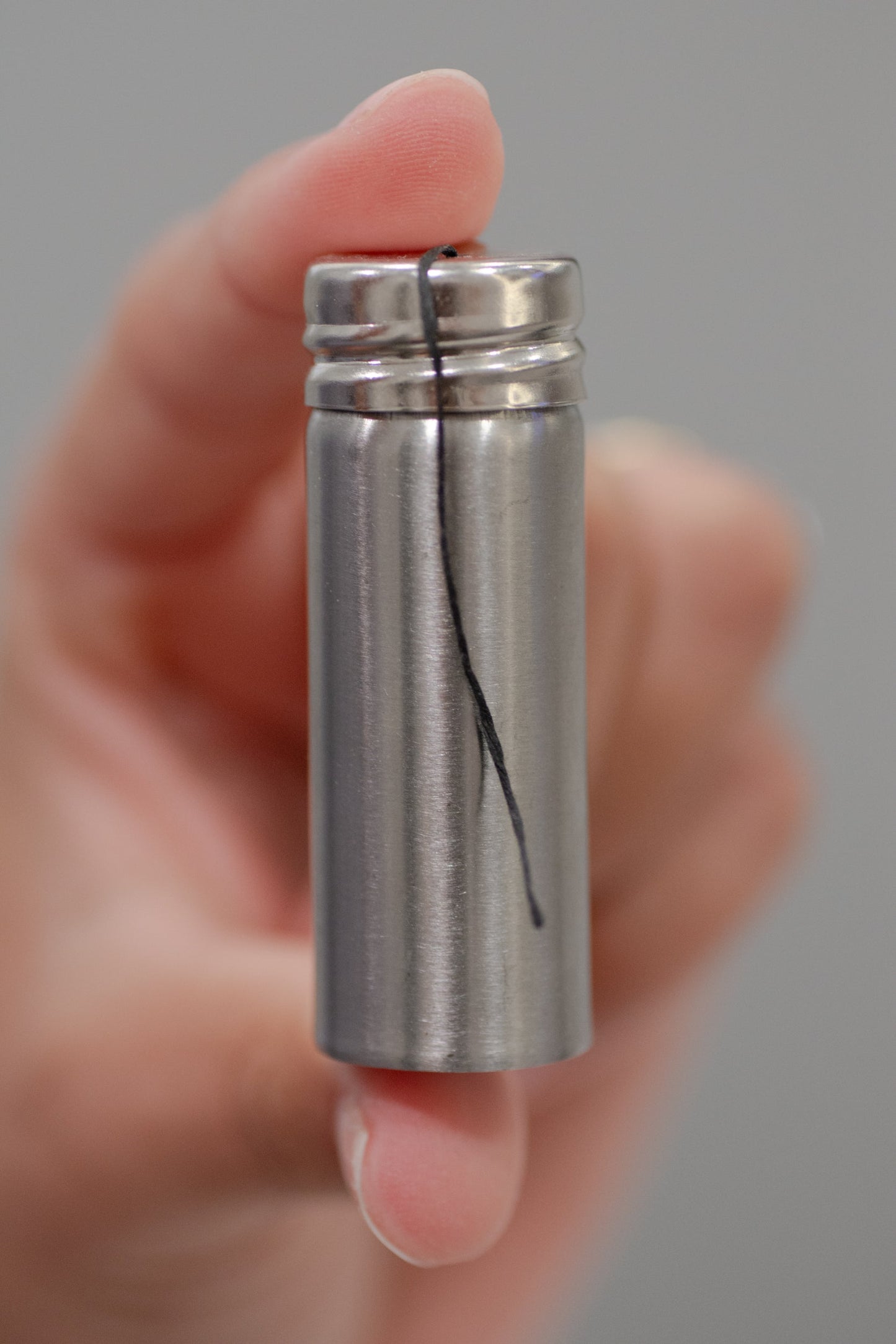 Charcoal Floss - Stainless Steel Holder - No Tox Life® - Blessings Grow Meadows