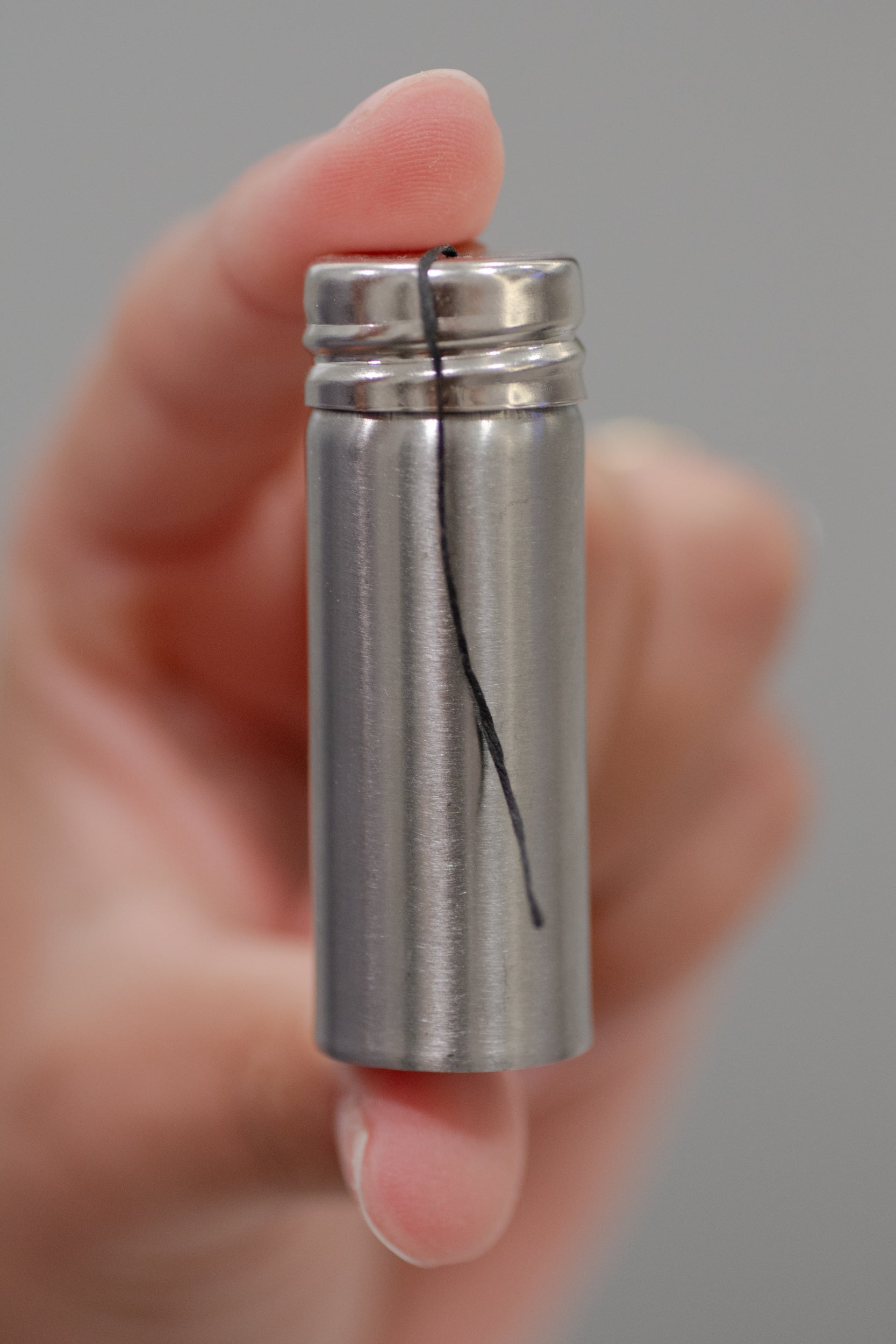 Charcoal Floss - Stainless Steel Holder - No Tox Life® - Blessings Grow Meadows