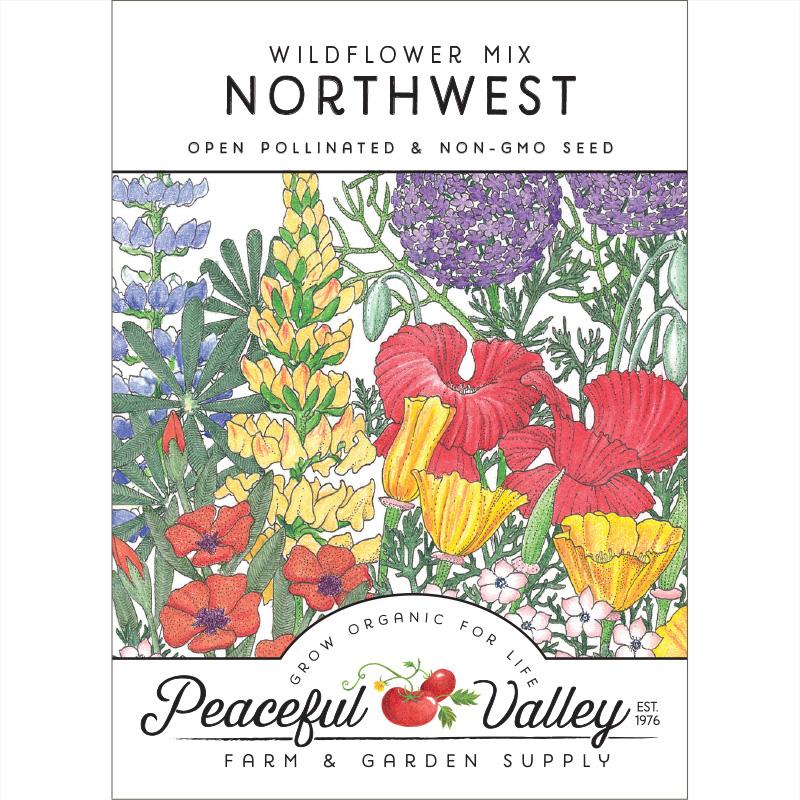 Northwest Wildflower Mix (pack) - Blessings Grow Meadows