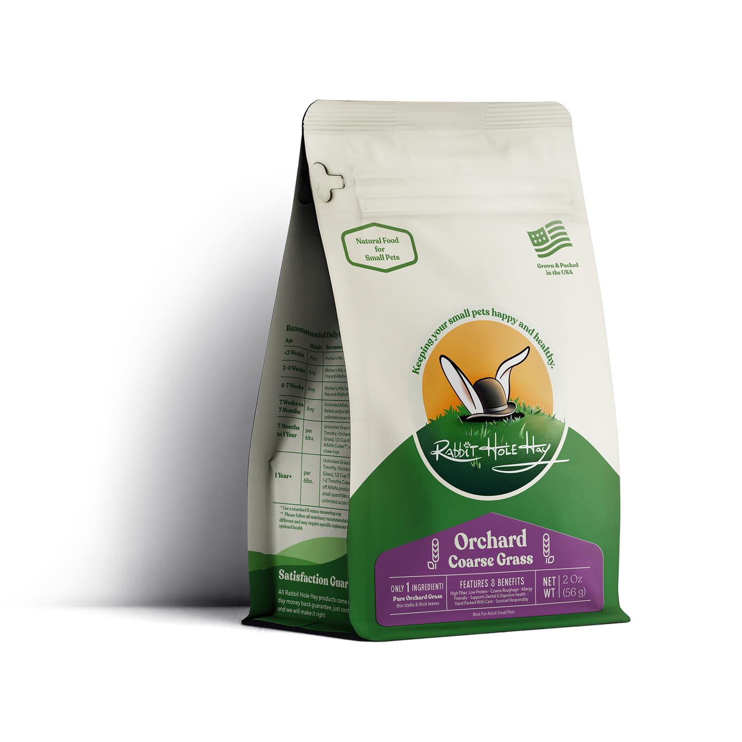 Rabbit Hole Hay Ultra Premium Coarse Orchard Grass - Rabbit Hole Hay ~ Blessings Grow Meadows