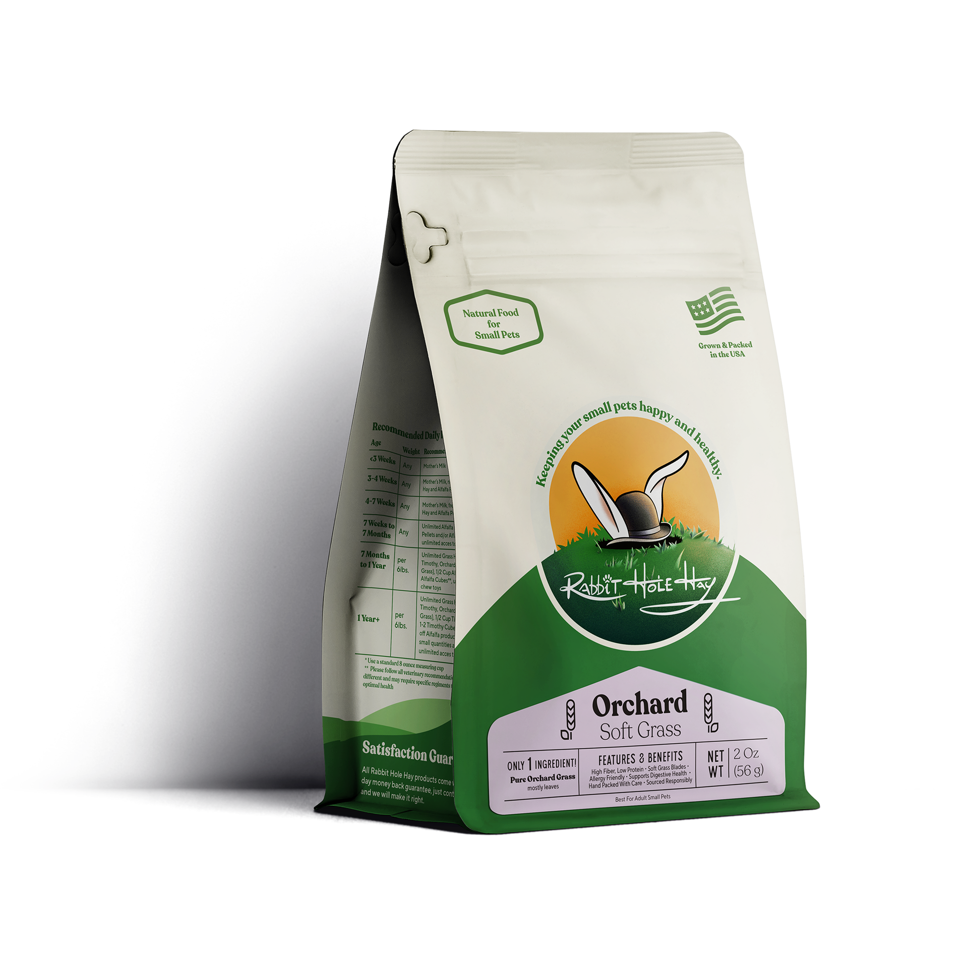 Rabbit Hole Hay Ultra Premium Soft Orchard Grass - Rabbit Hole Hay ~ Blessings Grow Meadows