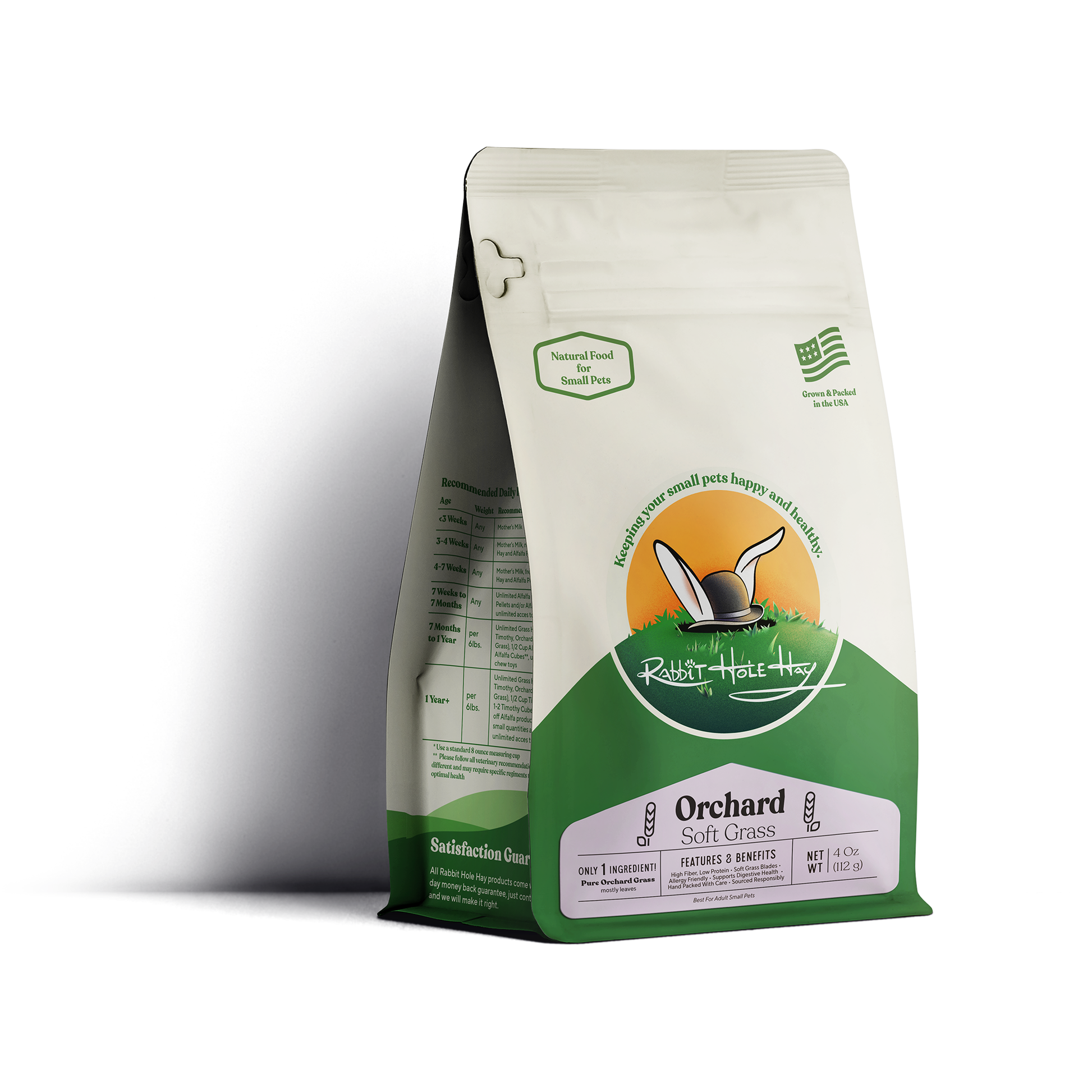 Rabbit Hole Hay Ultra Premium Soft Orchard Grass - Rabbit Hole Hay ~ Blessings Grow Meadows