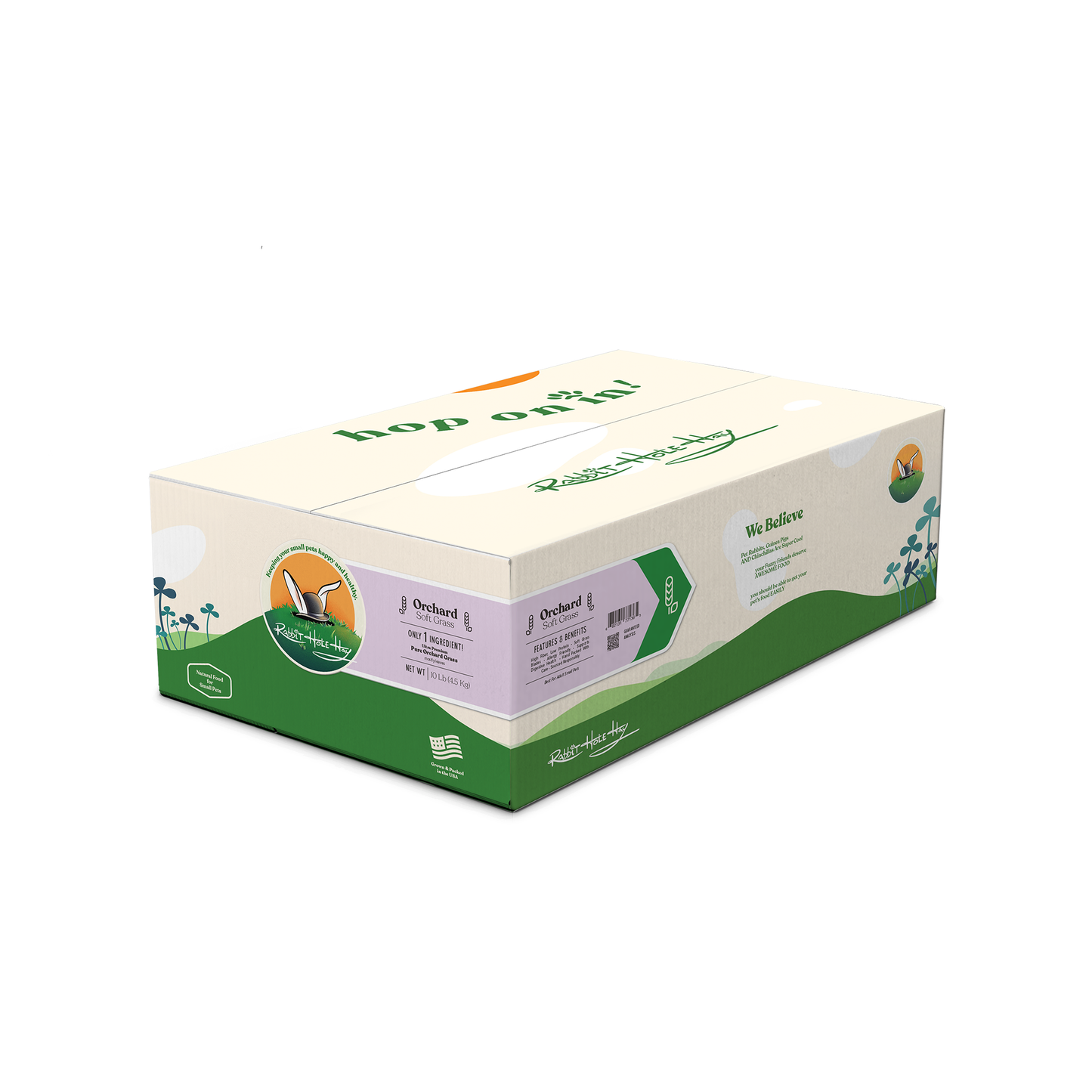 Rabbit Hole Hay Ultra Premium Soft Orchard Grass - Rabbit Hole Hay ~ Blessings Grow Meadows