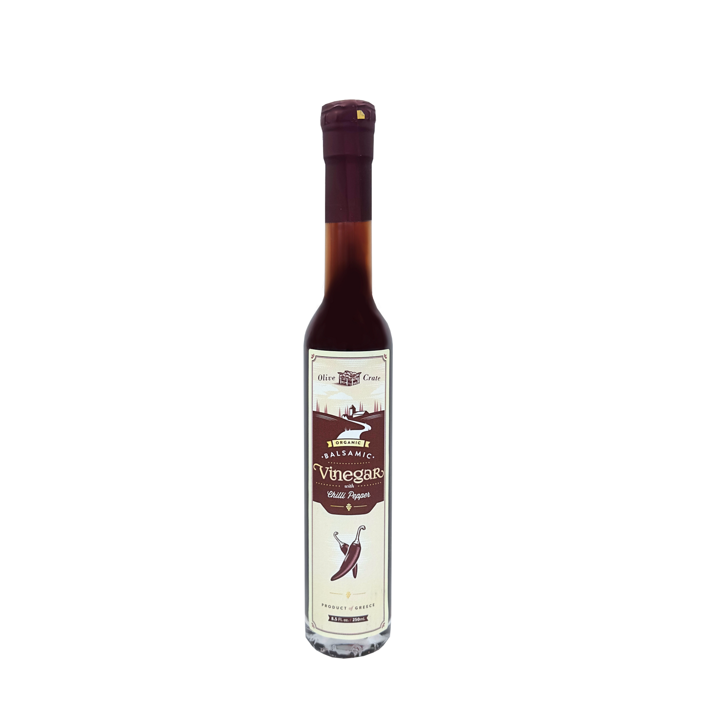 100% Organic Balsamic Vinegar with Chilli Pepper - Blessings Grow Meadows