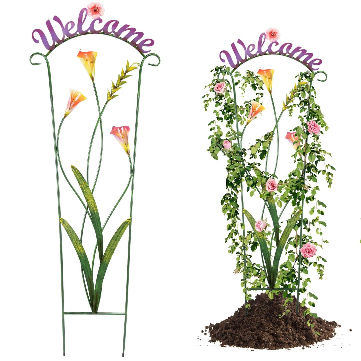 Olle Decorative Trellis - Blessings Grow Meadows -