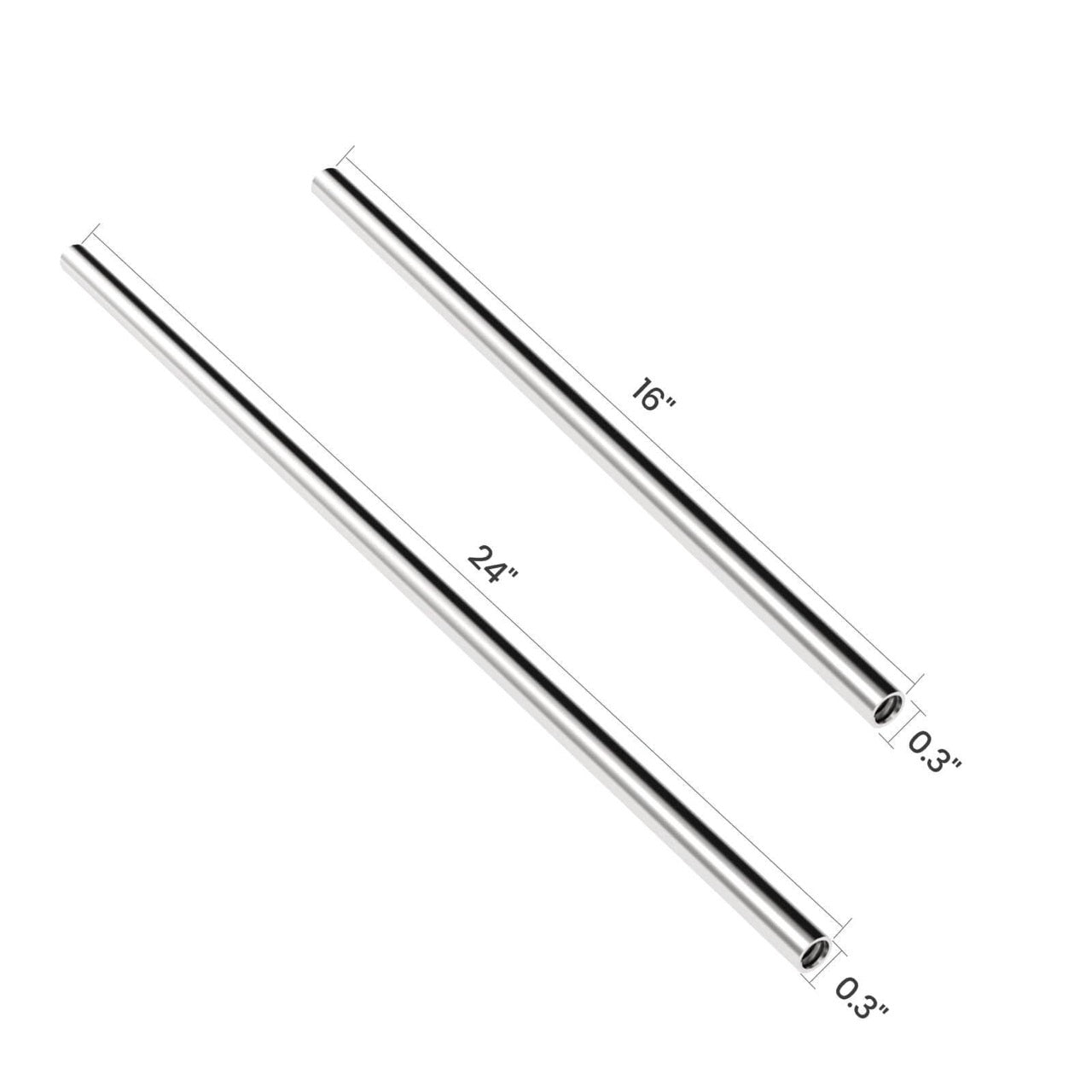 Olle Gardens Anti-corrosion Aluminum Support Rods-4 Pack - Blessings Grow Meadows -