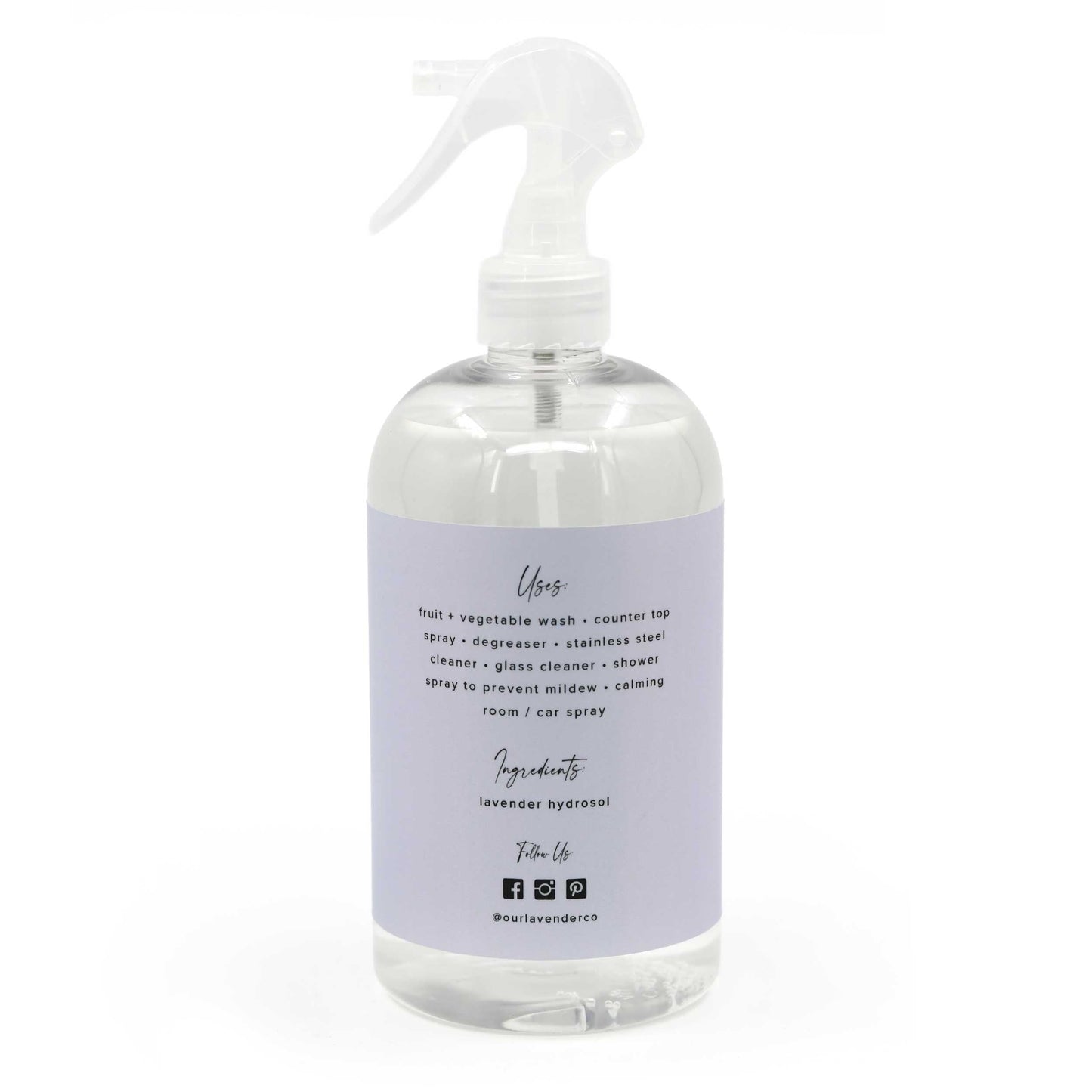 Lavender Multipurpose Cleaning Spray | Multiple Sizes | Our Lavender Co - BuyNebraska.com ~ Blessings Grow Meadows