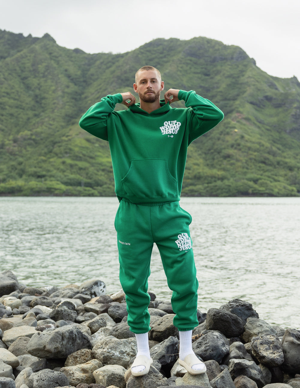 Our World Needs Jesus Unisex Hoodie - Blessings Grow Meadows