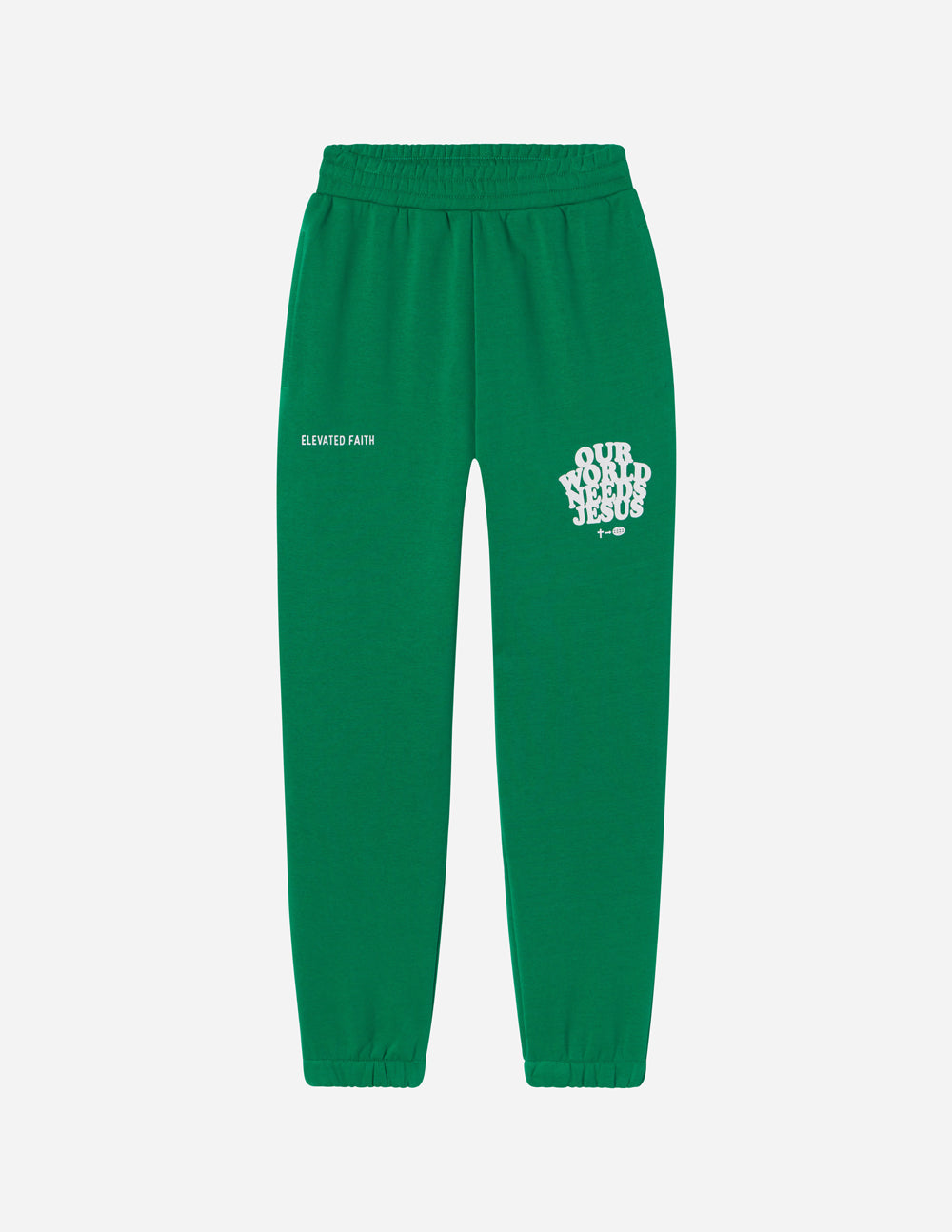 Our World Needs Jesus Unisex Sweatpant - Blessings Grow Meadows