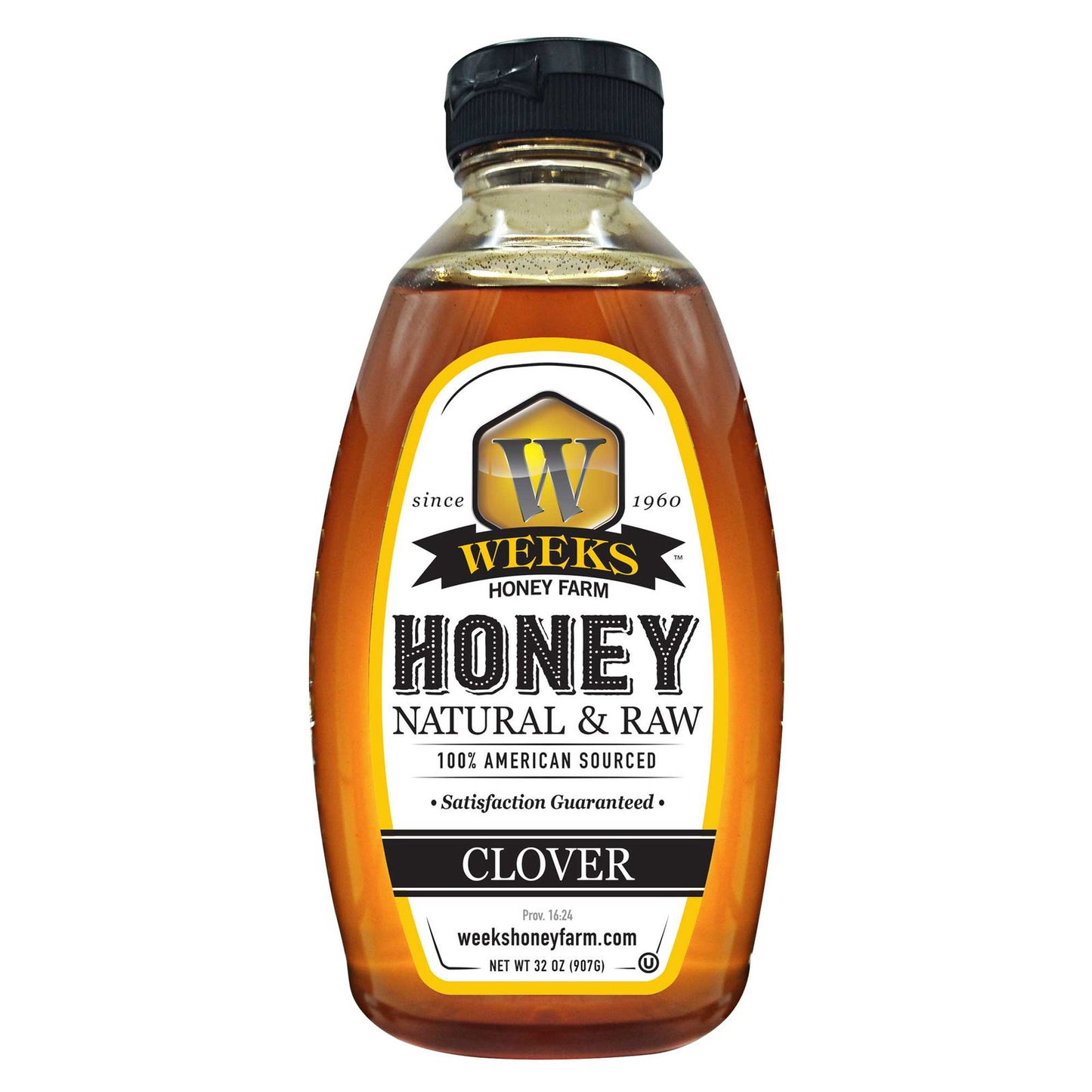 Our Best All-Natural Pure Raw Clover Honey - Blessings Grow Meadows -