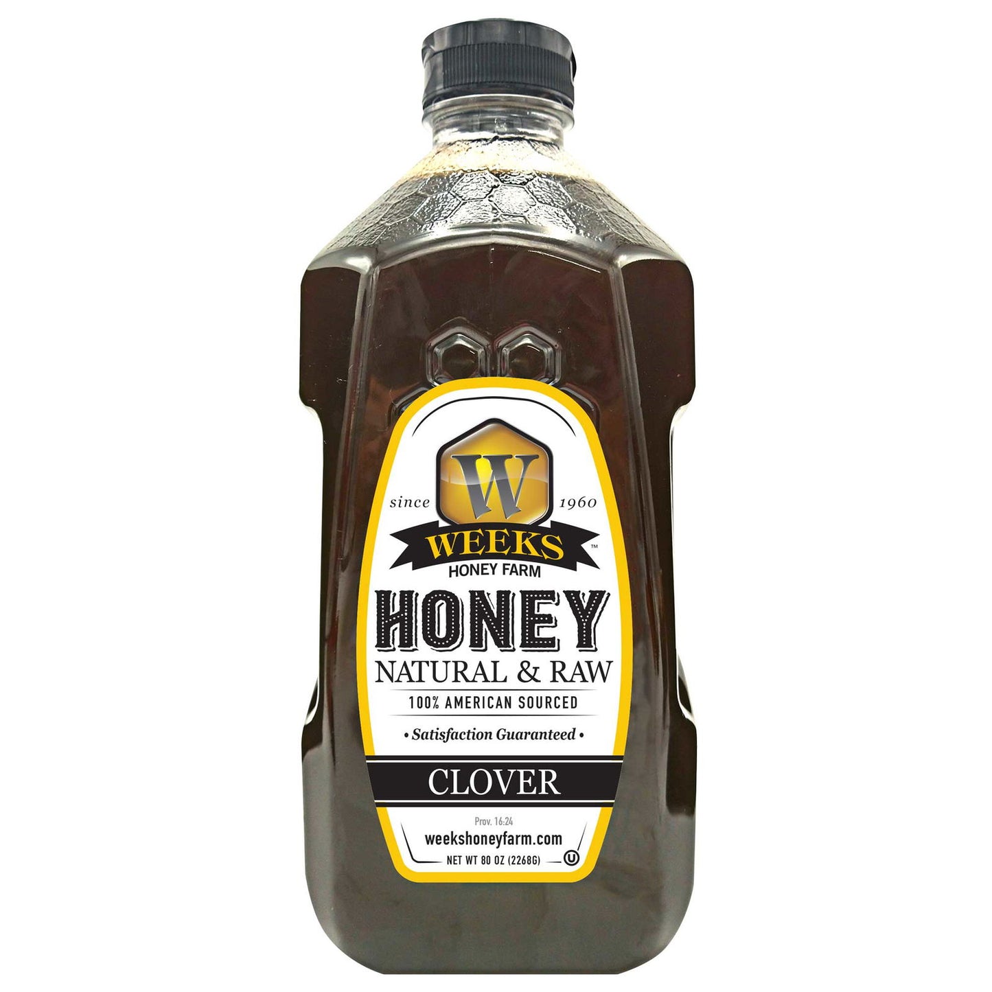 Our Best All-Natural Pure Raw Clover Honey - Blessings Grow Meadows -