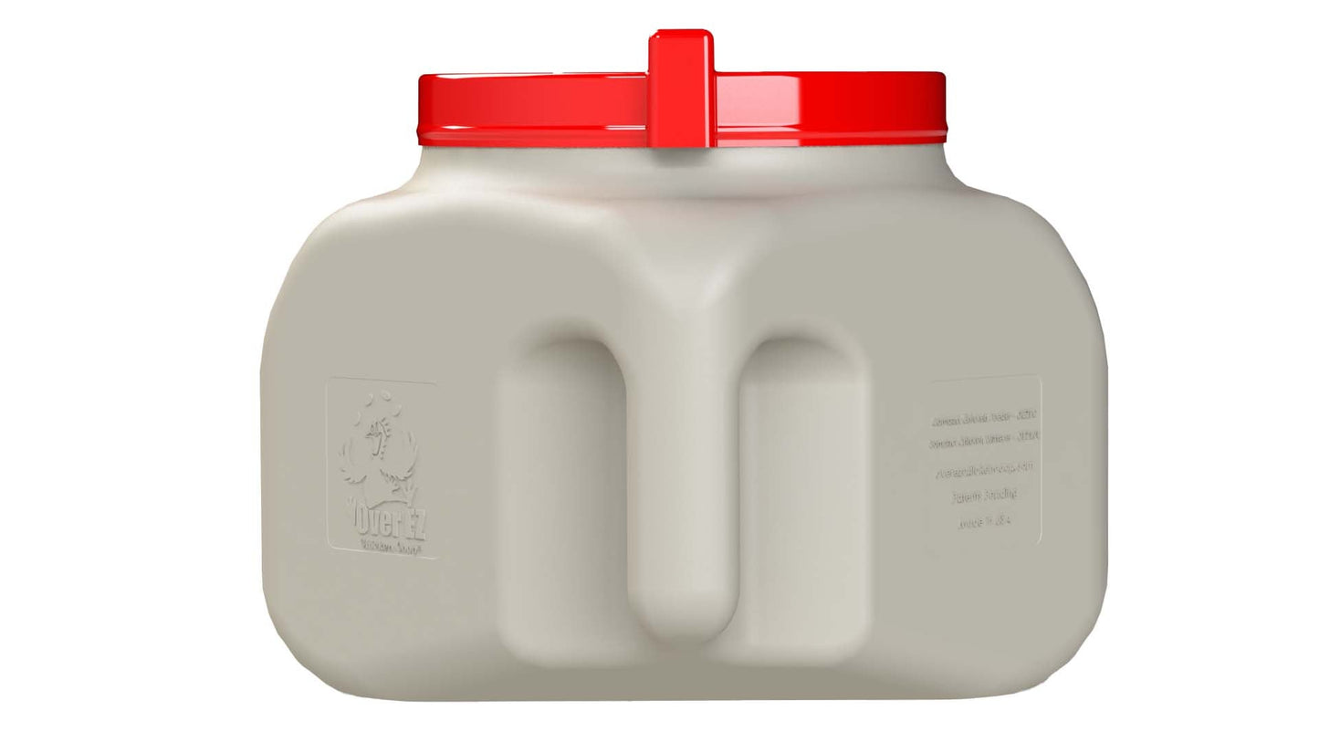 Compact Chicken Feeder - OverEZ Chicken Coop ~ Blessings Grow Meadows