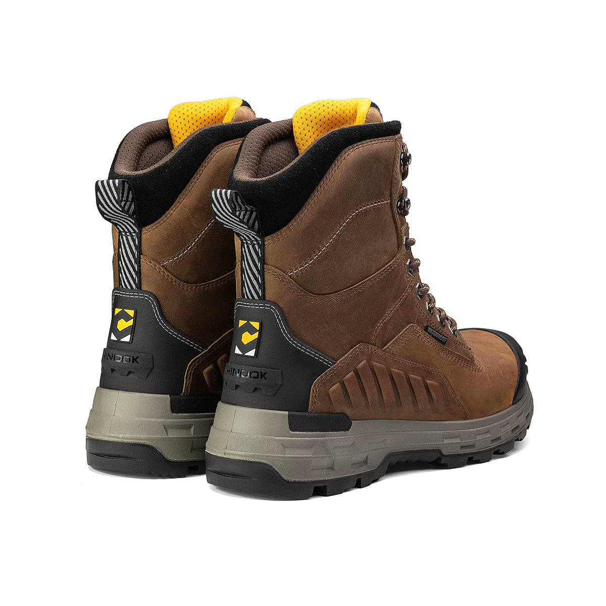 Wildwood 8” Waterproof Composite Toe Brown Boot - Made in USA - Blessings Grow Meadows