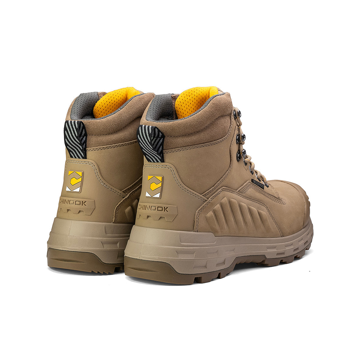 Wildwood 6” Waterproof Composite Toe Boot - Stone - Made in USA - Blessings Grow Meadows