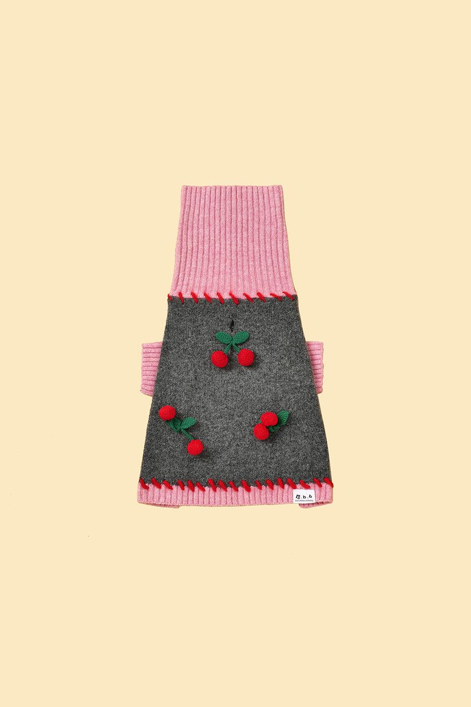 Cherry Kiss Sweater - BarkBarkBaby ~ Blessings Grow Meadows