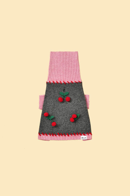 Cherry Kiss Sweater - BarkBarkBaby ~ Blessings Grow Meadows