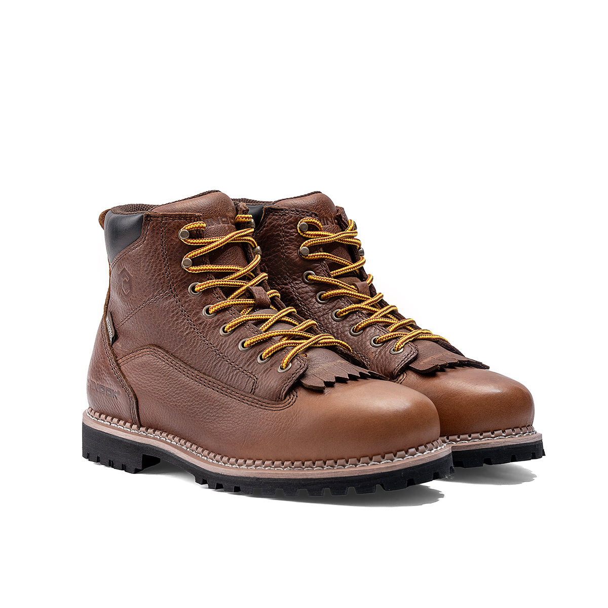 Logger 6” Men’s Waterproof Work Boot - Brown - Blessings Grow Meadows