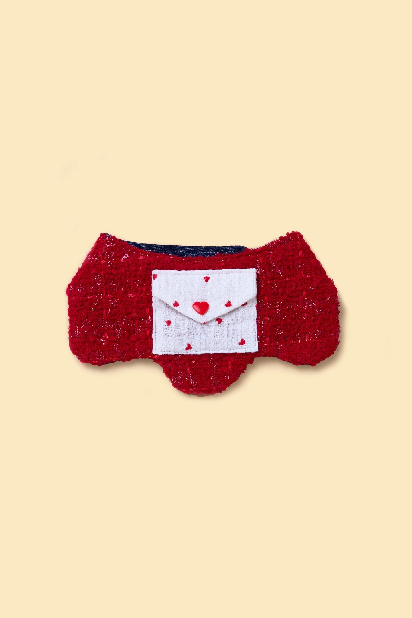 Love Note Reversible Handmade Bandana - BarkBarkBaby ~ Blessings Grow Meadows