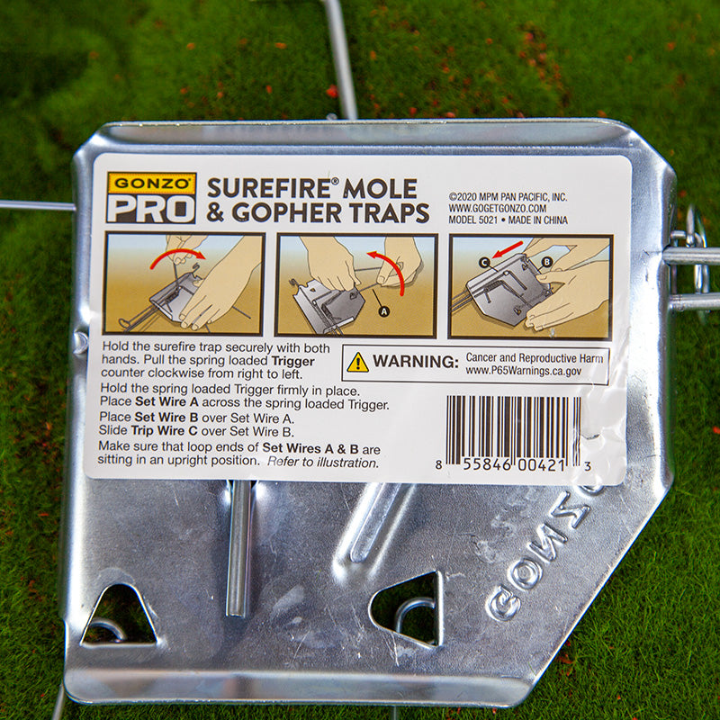 SureFire Gopher Trap - Blessings Grow Meadows